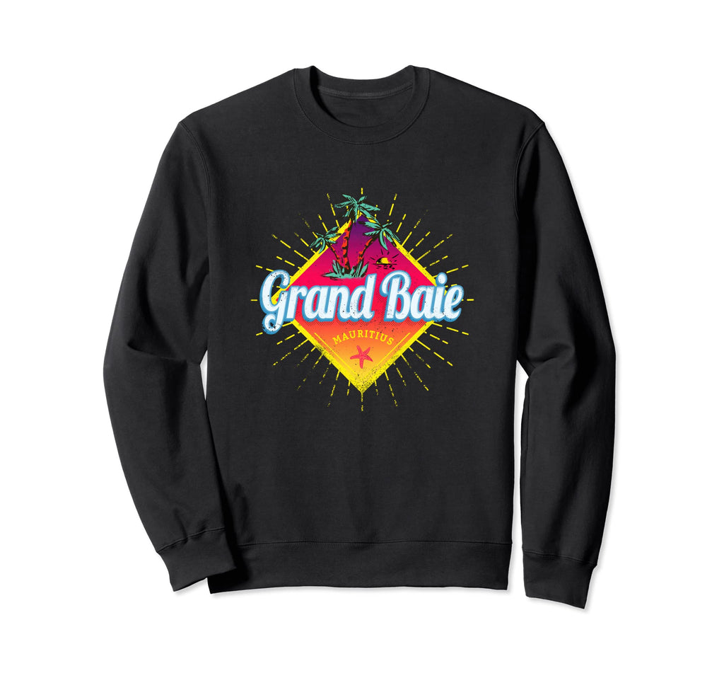 Grand Baie Mauritius Sunset Vacation Sweatshirt - Unique Graphic Unisex - T-Shirt, Sweatshirt, Hoodie