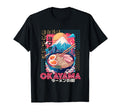 Okayama City 80S Synthwave Ramen Bowl T-Shirt - Novelty Apparel for Adults - T-Shirt, Sweatshirt, Hoodie