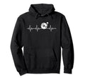Vinyl Record Heartbeat Record Player Dj Hoodie - Novelty Apparel Unisex - T-Shirt, Sweatshirt, Hoodie