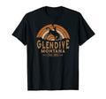 Glendive Montana Mt Rodeo Cowboy T-Shirt - Fun Novelty Design Men Women - T-Shirt, Sweatshirt, Hoodie