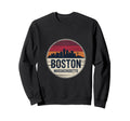 Boston Massachusetts Coastal Sweatshirt - Casual Everyday Wear Unisex - T-Shirt, Sweatshirt, Hoodie
