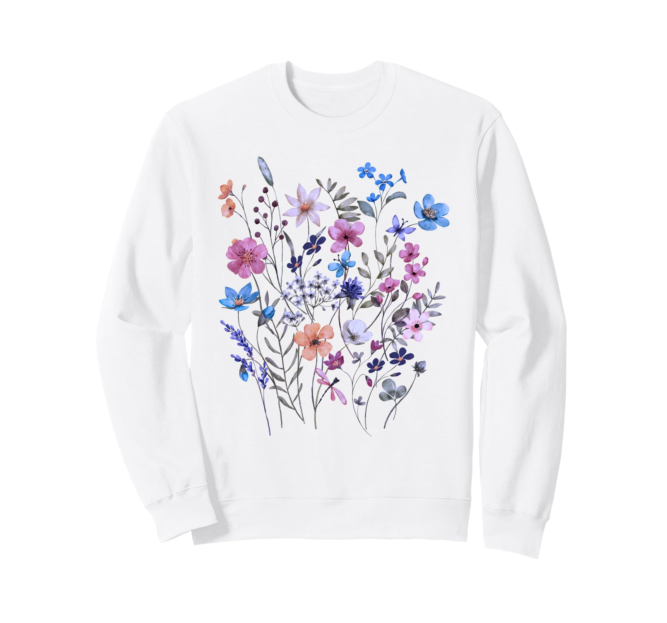Flowers Wildflower Floral Gardening Sweatshirt - Streetwear Style Men Women - T-Shirt, Sweatshirt, Hoodie