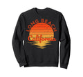 Long Beach California Sunset Sweatshirt - Unique Graphic Men Women - T-Shirt, Sweatshirt, Hoodie
