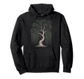 Mindfulness Weeping Willow Tree Hoodie - Aesthetic Graphic for Adults - T-Shirt, Sweatshirt, Hoodie