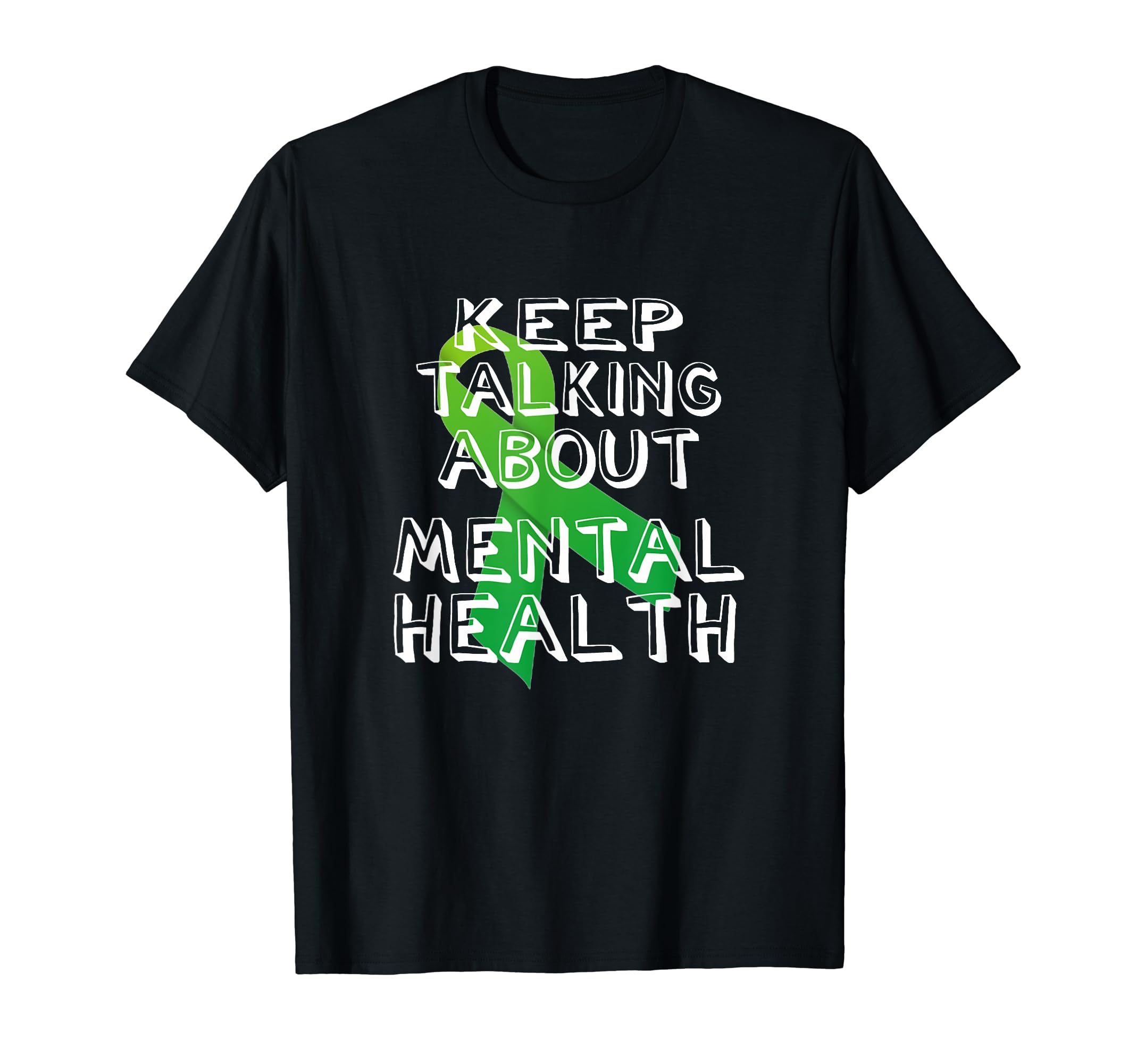 Mental Health Awareness T-Shirt - Custom Art Print Men Women - T-Shirt, Sweatshirt, Hoodie