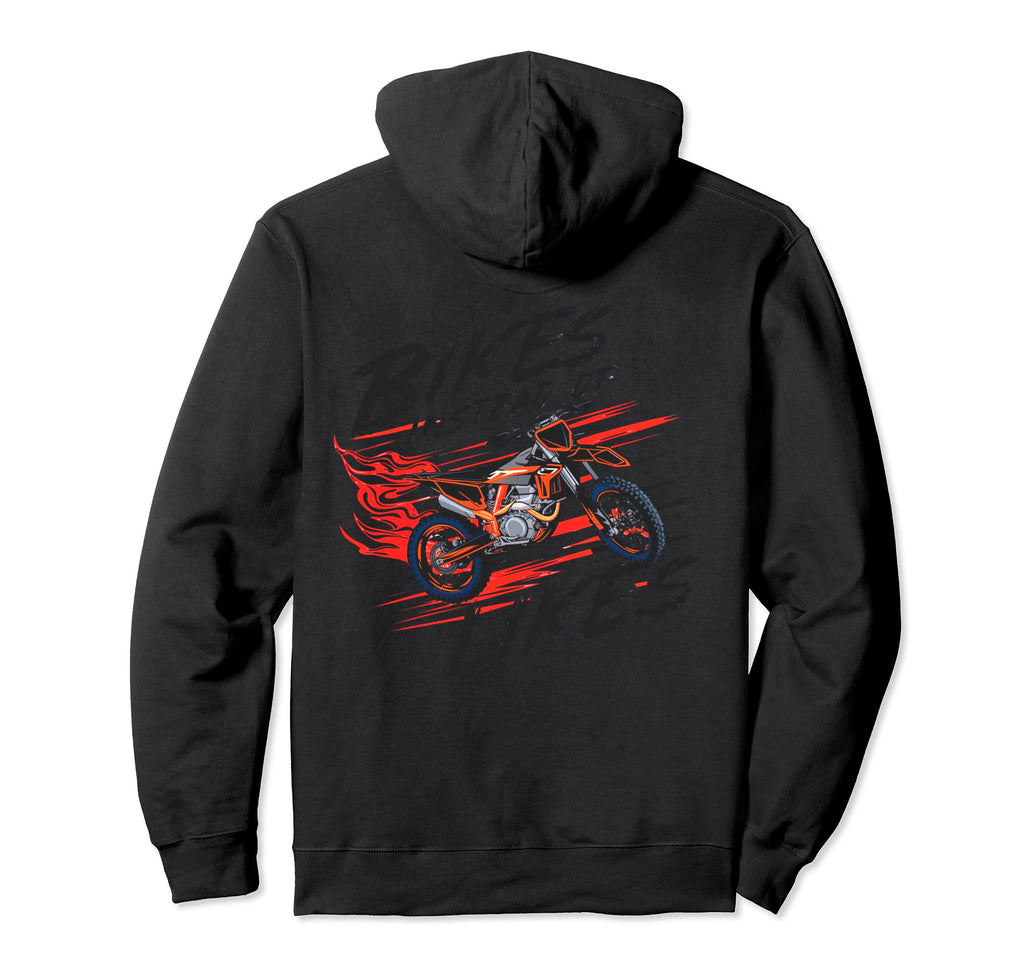 Enduro Rider Motorcycle Motorbike Adventure Hoodie - Trendy Graphic Unisex - T-Shirt, Sweatshirt, Hoodie