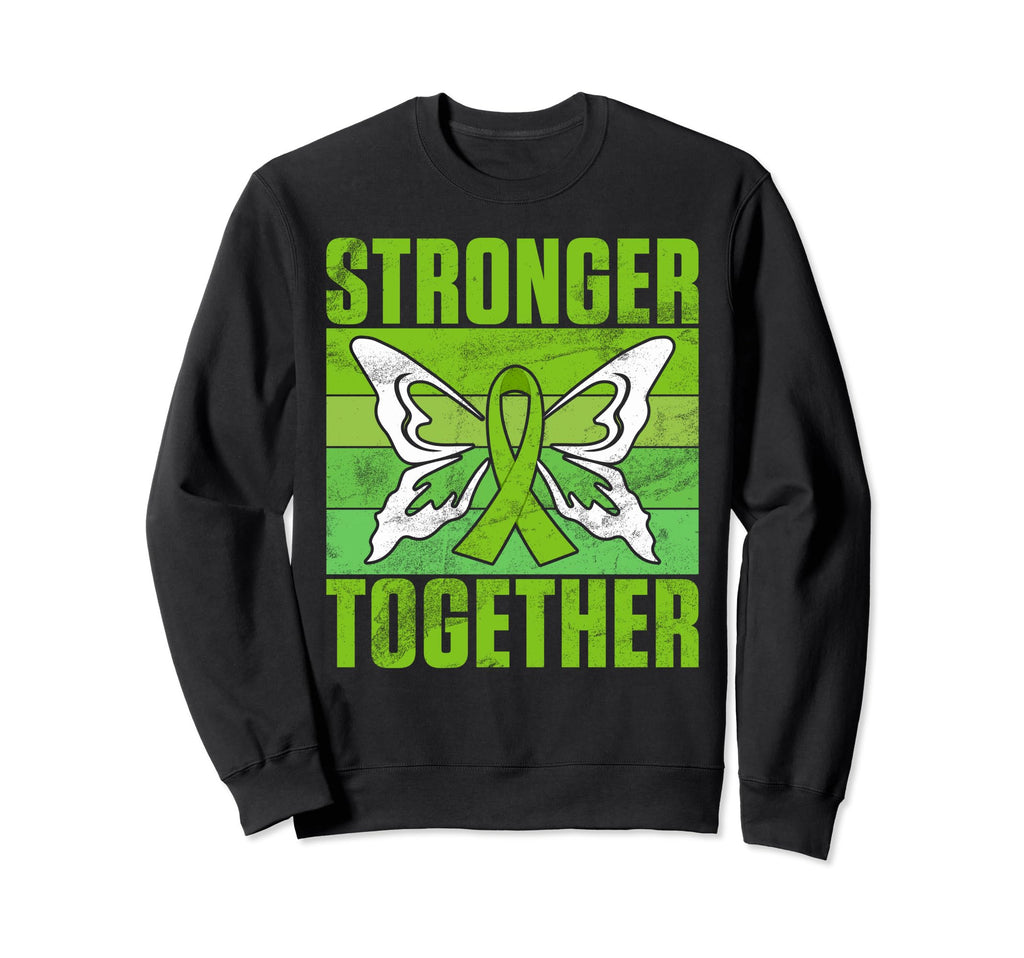 Stronger Together Mental Health Sweatshirt - Fun Novelty Design Men Women - T-Shirt, Sweatshirt, Hoodie