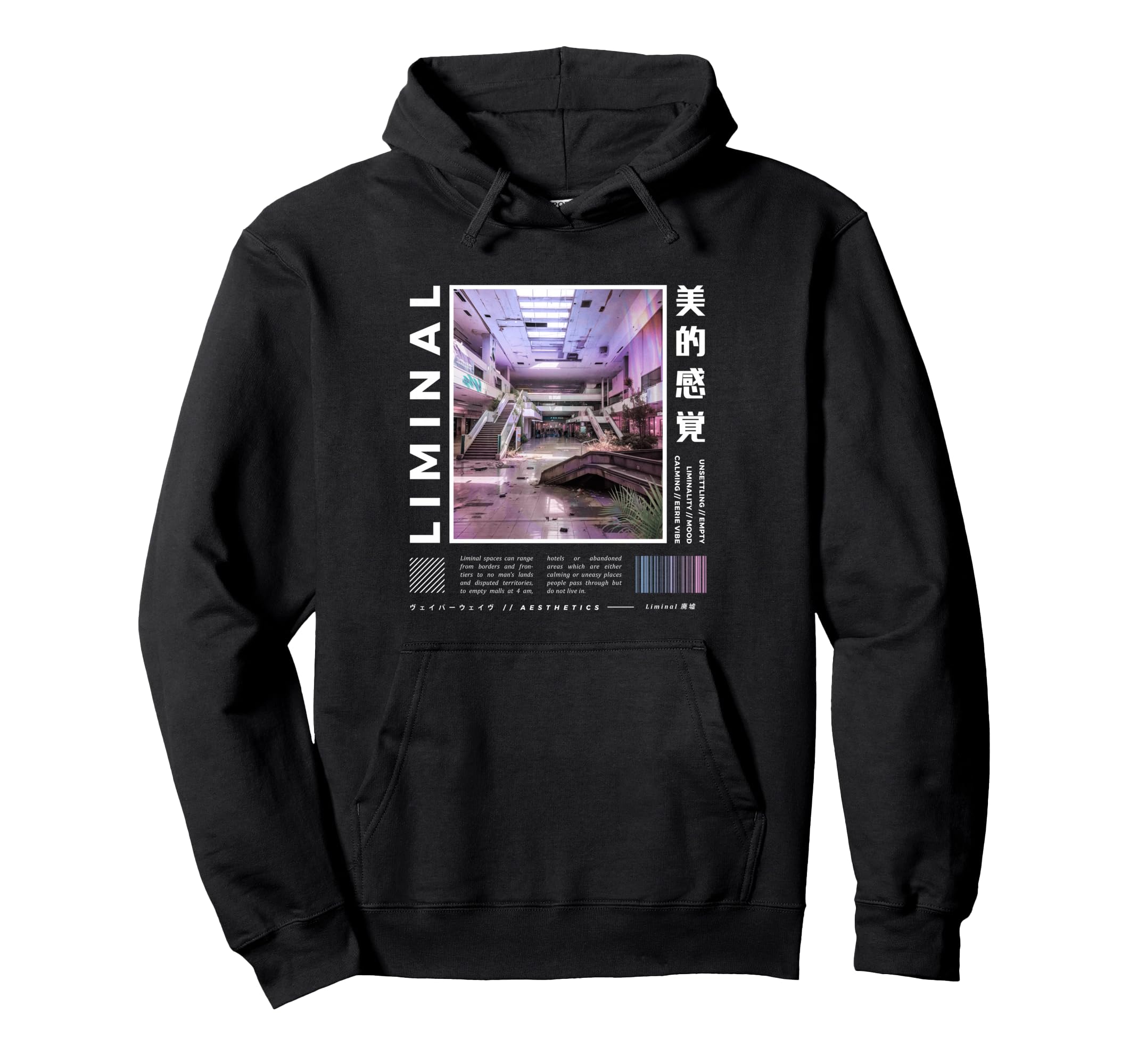 Liminal Spaces Internet 80S 90S Hoodie - Fun Novelty Design Unisex - T-Shirt, Sweatshirt, Hoodie