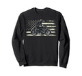 Patriotic Motorcycle American Us Sweatshirt - Aesthetic Graphic Unisex - T-Shirt, Sweatshirt, Hoodie