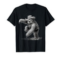 Sloth Cowboy Rodeo Cowgirl Western Country T-Shirt - Graphic Print Unisex - T-Shirt, Sweatshirt, Hoodie