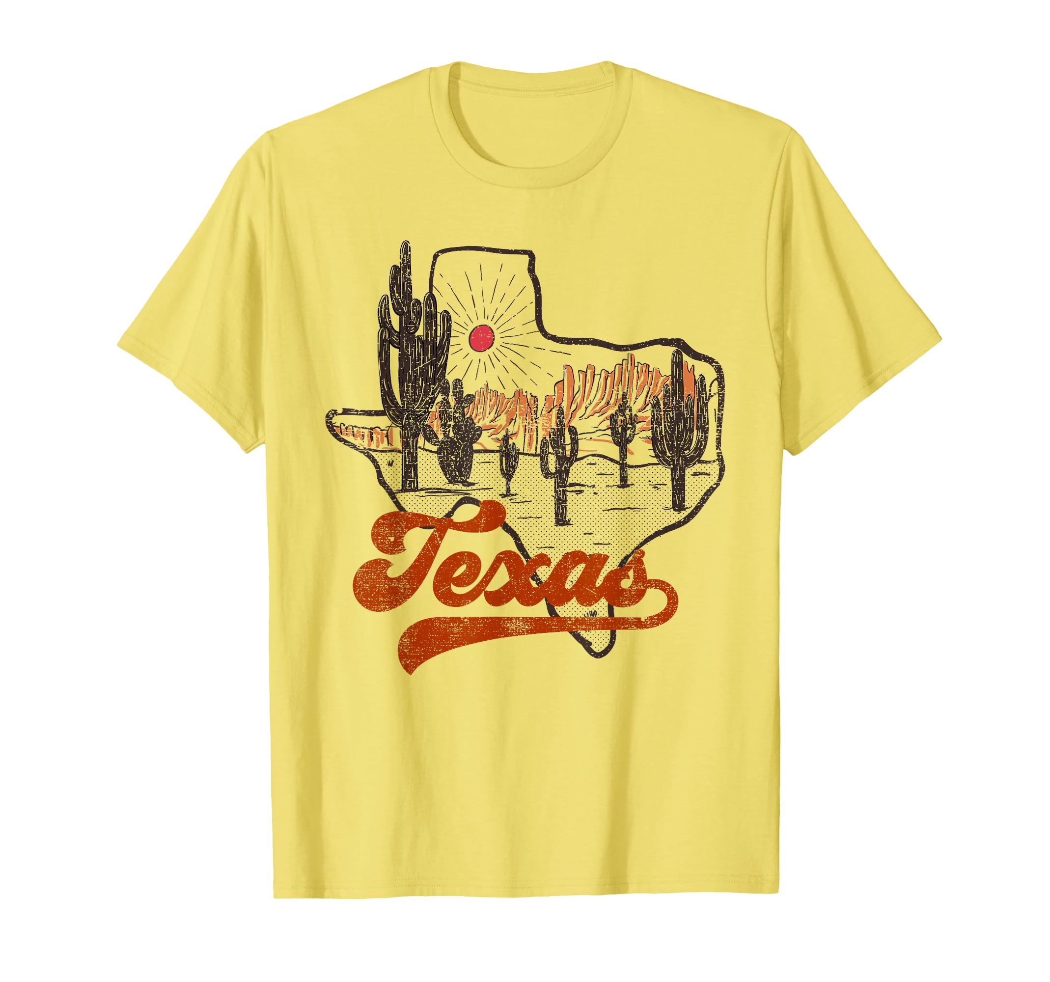 Cactus Desert Western Country Texas T-Shirt - Graphic Print Men Women - T-Shirt, Sweatshirt, Hoodie