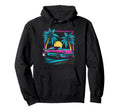 Synthwave Supercar Retrowave 80S Hoodie - Aesthetic Graphic for Adults - T-Shirt, Sweatshirt, Hoodie
