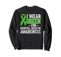 Mental Health Matters Green Ribbon T-Shirt - Fun Novelty Design Unisex - T-Shirt, Sweatshirt, Hoodie