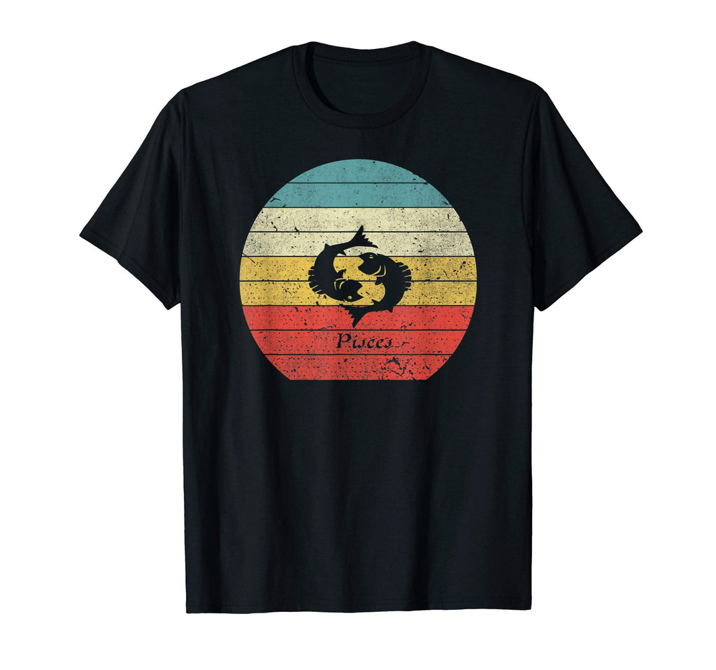 Pisces Sunset Zodiac Birthday Gift T-Shirt - Unique Graphic Unisex - T-Shirt, Sweatshirt, Hoodie