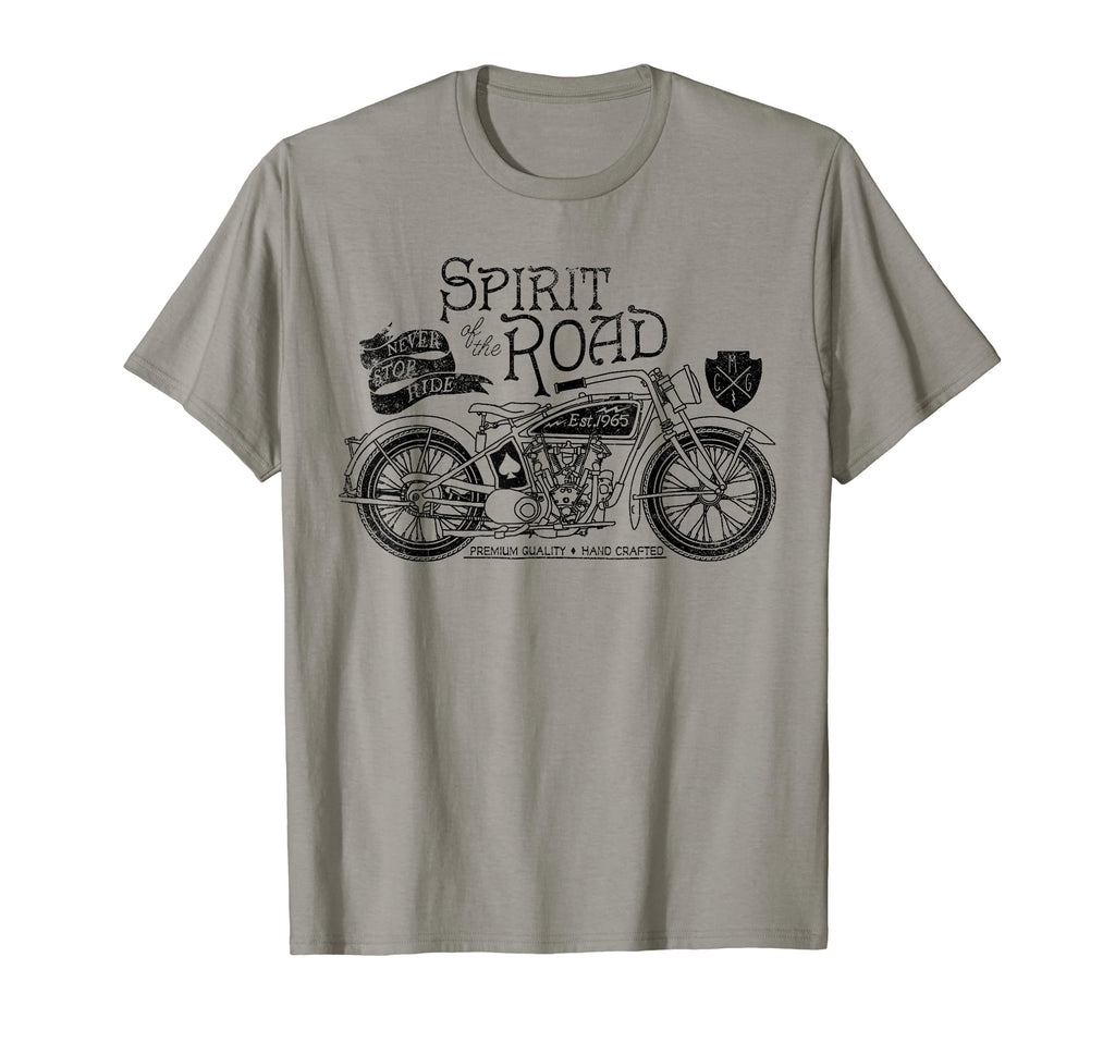 Spirit Road Motorcycle T-Shirt - Casual Everyday Wear Unisex - T-Shirt, Sweatshirt, Hoodie