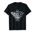 Beautiful Moth Goth Horror Antisocial T-Shirt - Unique Graphic for Adults - T-Shirt, Sweatshirt, Hoodie