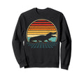 Distressed 70S 80S Alligator Sweatshirt - Custom Art Print for Adults - T-Shirt, Sweatshirt, Hoodie