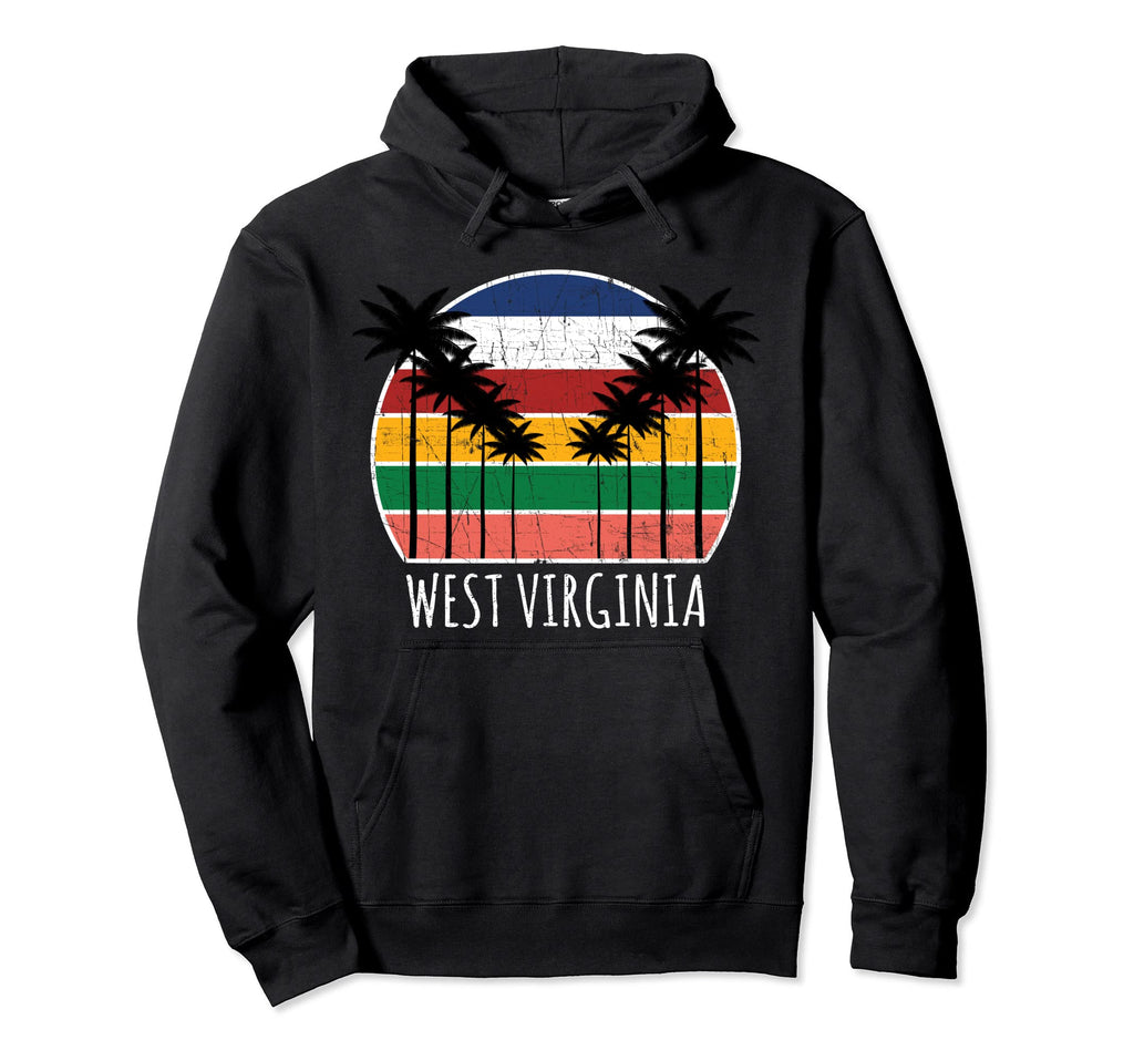 Beach Lover West Virginia Summer Hoodie - Trendy Graphic Men Women - T-Shirt, Sweatshirt, Hoodie