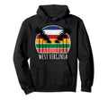Beach Lover West Virginia Summer Hoodie - Trendy Graphic Men Women - T-Shirt, Sweatshirt, Hoodie