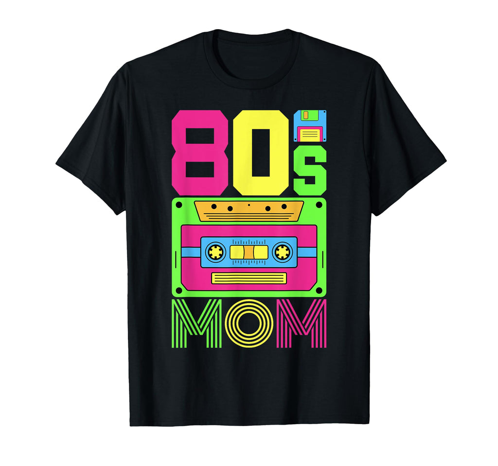 80S Mom 1980S Themed Party Costume T-Shirt - Unique Graphic for Adults - T-Shirt, Sweatshirt, Hoodie