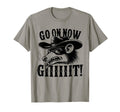 Go Now Git Cowboy Opossum Country Western T-Shirt - Minimalist Print Unisex - T-Shirt, Sweatshirt, Hoodie