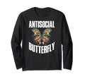 Antisocial Butterfly T-Shirt - Trendy Graphic Men Women - T-Shirt, Sweatshirt, Hoodie