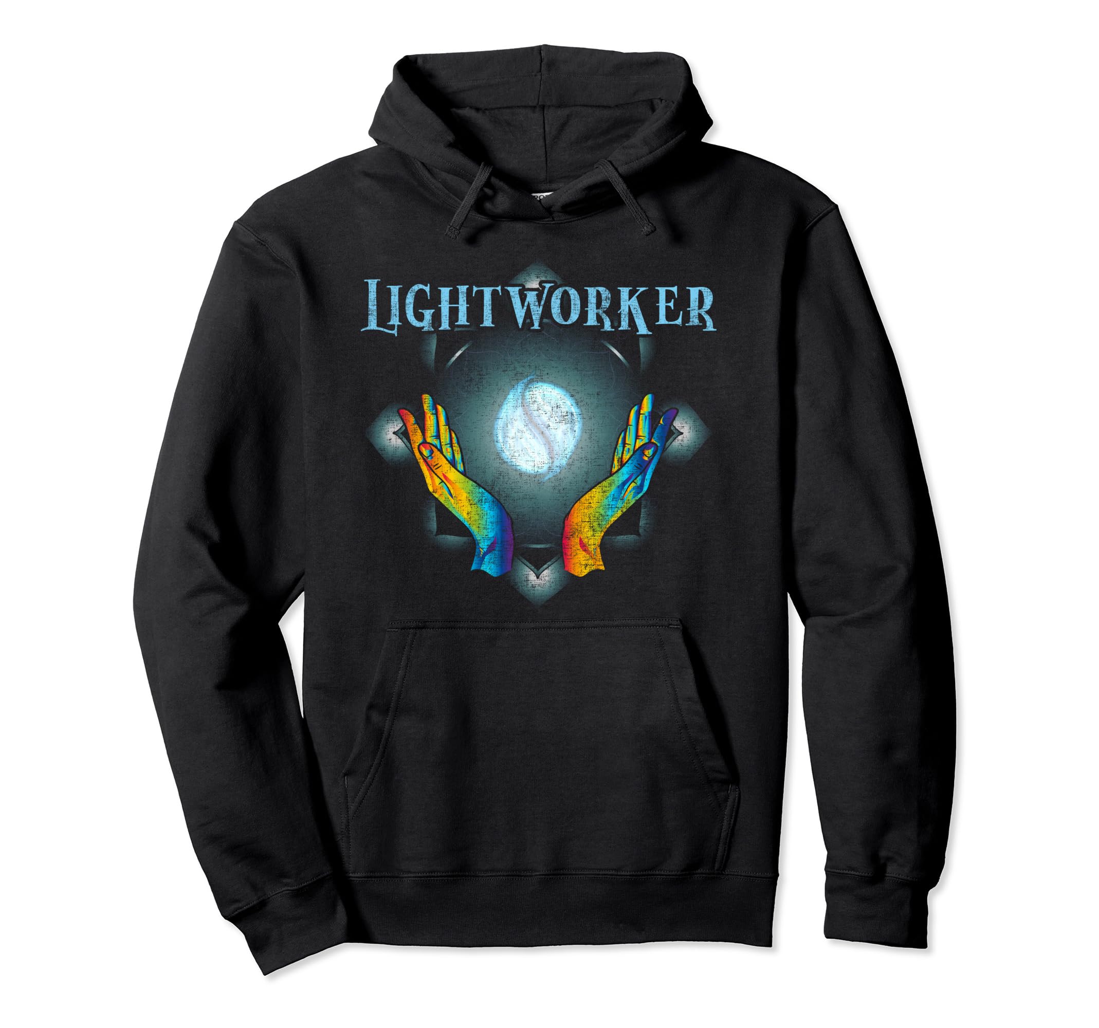 Energy Chakra Holistic Healing Hands Hoodie - Graphic Print Men Women - T-Shirt, Sweatshirt, Hoodie