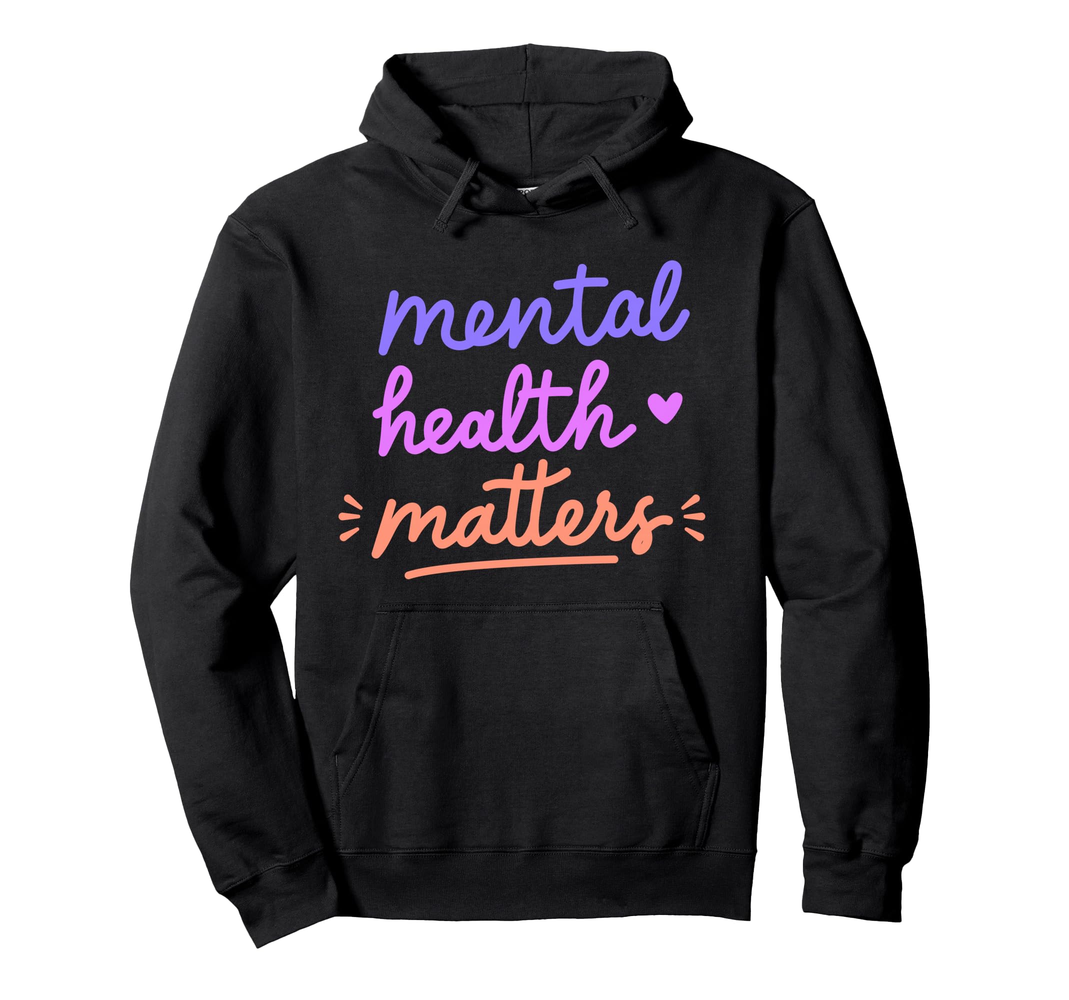 Mental Health Awareness Ribbon Items Hoodie - Custom Art Print Unisex - T-Shirt, Sweatshirt, Hoodie