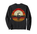 Python Snake Sunset Safari 70S Sweatshirt - Minimalist Print Men Women - T-Shirt, Sweatshirt, Hoodie