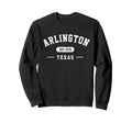 Arlington Texas Est 1876 Athletic Sweatshirt - Minimalist Print Unisex - T-Shirt, Sweatshirt, Hoodie