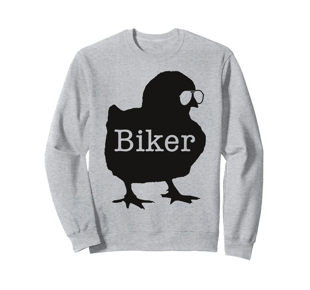 Biker Chick Motorcycle Biker Funny Sweatshirt - Trendy Graphic Unisex - T-Shirt, Sweatshirt, Hoodie