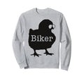 Biker Chick Motorcycle Biker Funny Sweatshirt - Trendy Graphic Unisex - T-Shirt, Sweatshirt, Hoodie
