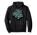 Typography Be Merry Hoodie - Streetwear Style for Adults - T-Shirt, Sweatshirt, Hoodie