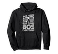 80S Joke Lover Synthwave Hoodie - Novelty Apparel for Adults - T-Shirt, Sweatshirt, Hoodie