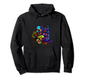 80S 90S Streetwear Rocker Zombie Bass Hoodie - Unique Graphic for Adults - T-Shirt, Sweatshirt, Hoodie