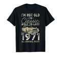55Th Birthday Since 1971 Car 55 Year Old T-Shirt - Unique Graphic Unisex - T-Shirt, Sweatshirt, Hoodie