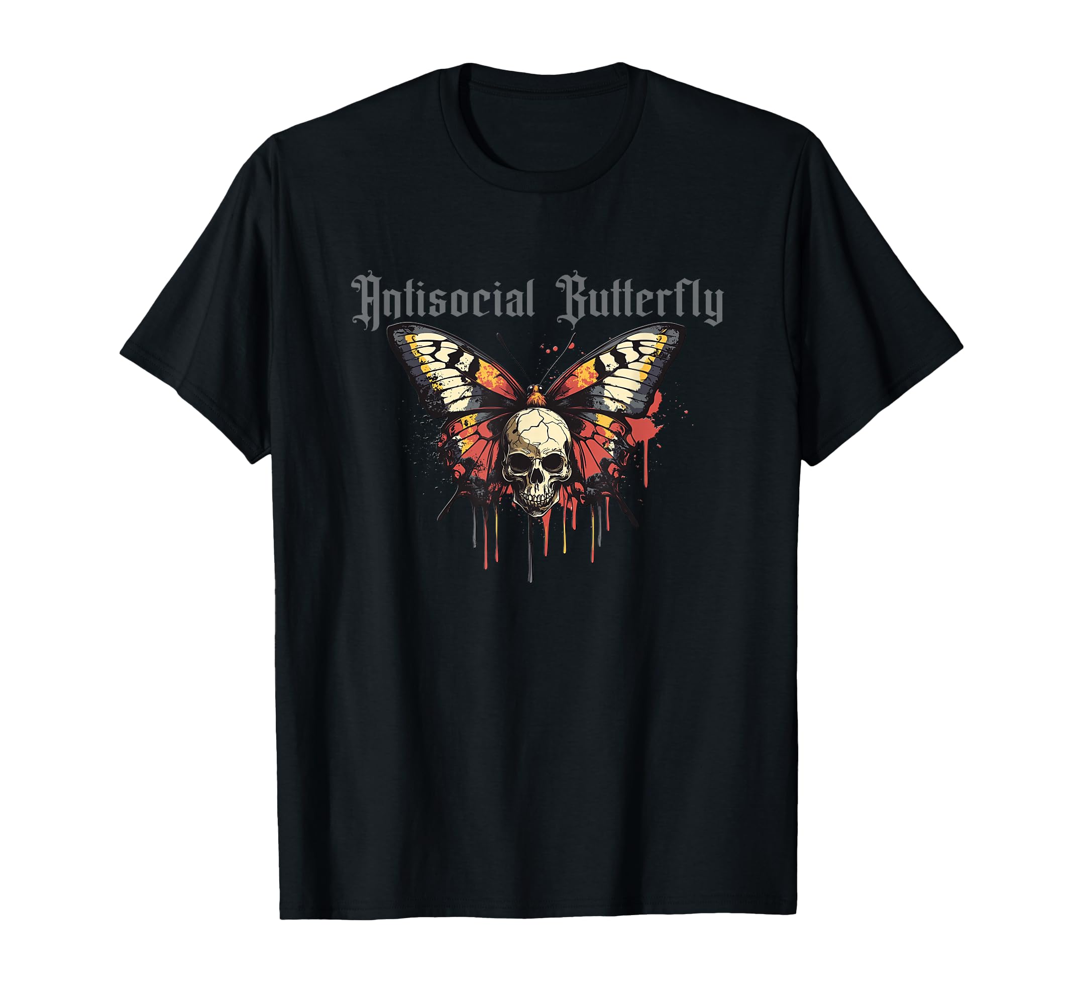 Antisocial Butterfly Gift Hoodie - Unique Graphic for Adults - T-Shirt, Sweatshirt, Hoodie