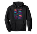 80S Synthwave Hoodie - Aesthetic Graphic Men Women - T-Shirt, Sweatshirt, Hoodie