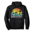 Siesta Key Florida Beach Vacation Hoodie - Minimalist Print Unisex - T-Shirt, Sweatshirt, Hoodie