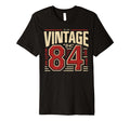 1984 Birthday 84 Born 1984 Typography T-Shirt - Trendy Graphic Unisex - T-Shirt, Sweatshirt, Hoodie