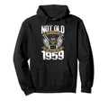 Motorcycle Biker Birthday Built 1959 Hoodie - Streetwear Style Men Women - T-Shirt, Sweatshirt, Hoodie