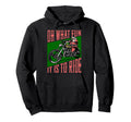 Motorcycle Biker Oh What Fun It Is Hoodie - Casual Everyday Wear Men Women - T-Shirt, Sweatshirt, Hoodie