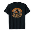 Lewistown Montana Mt Rodeo Cowboy T-Shirt - Streetwear Style Men Women - T-Shirt, Sweatshirt, Hoodie