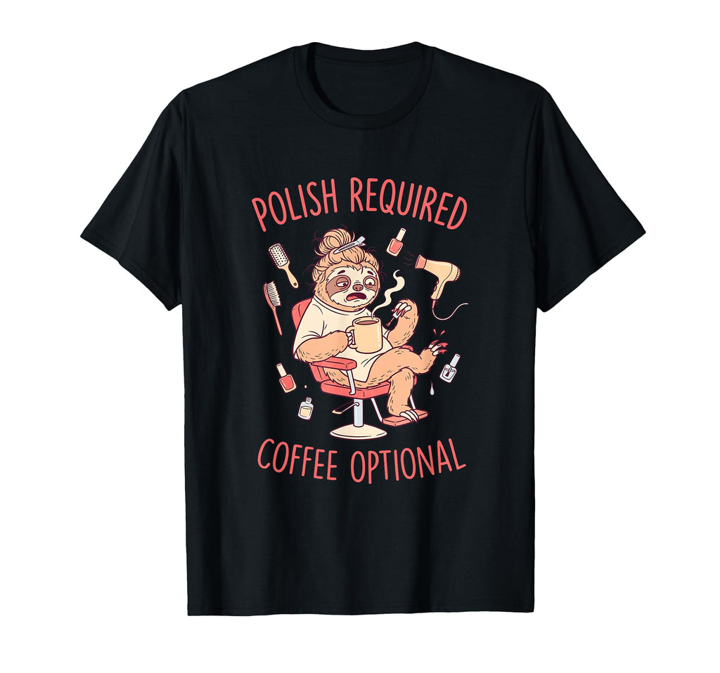 Funny Sloth Beauty Salon Spa Day Self Care T-Shirt - Trendy Graphic Unisex - T-Shirt, Sweatshirt, Hoodie