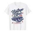 Vibes Main Street Usa Car Distressed T-Shirt - Novelty Apparel Unisex - T-Shirt, Sweatshirt, Hoodie