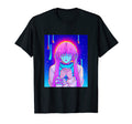 Pastel Aesthetic Anime Synthwave Sad T-Shirt - Unique Graphic Men Women - T-Shirt, Sweatshirt, Hoodie