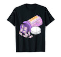 Happy Pills Unicorn Kawaii Pastel Goth T-Shirt - Unique Graphic for Adults - T-Shirt, Sweatshirt, Hoodie