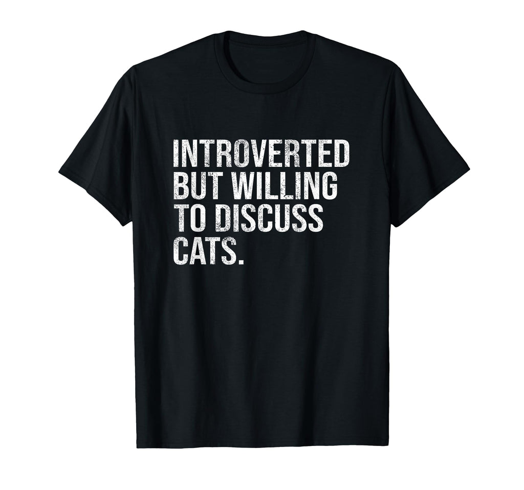 Introverted But Willing To Discuss T-Shirt - Aesthetic Graphic for Adults - T-Shirt, Sweatshirt, Hoodie