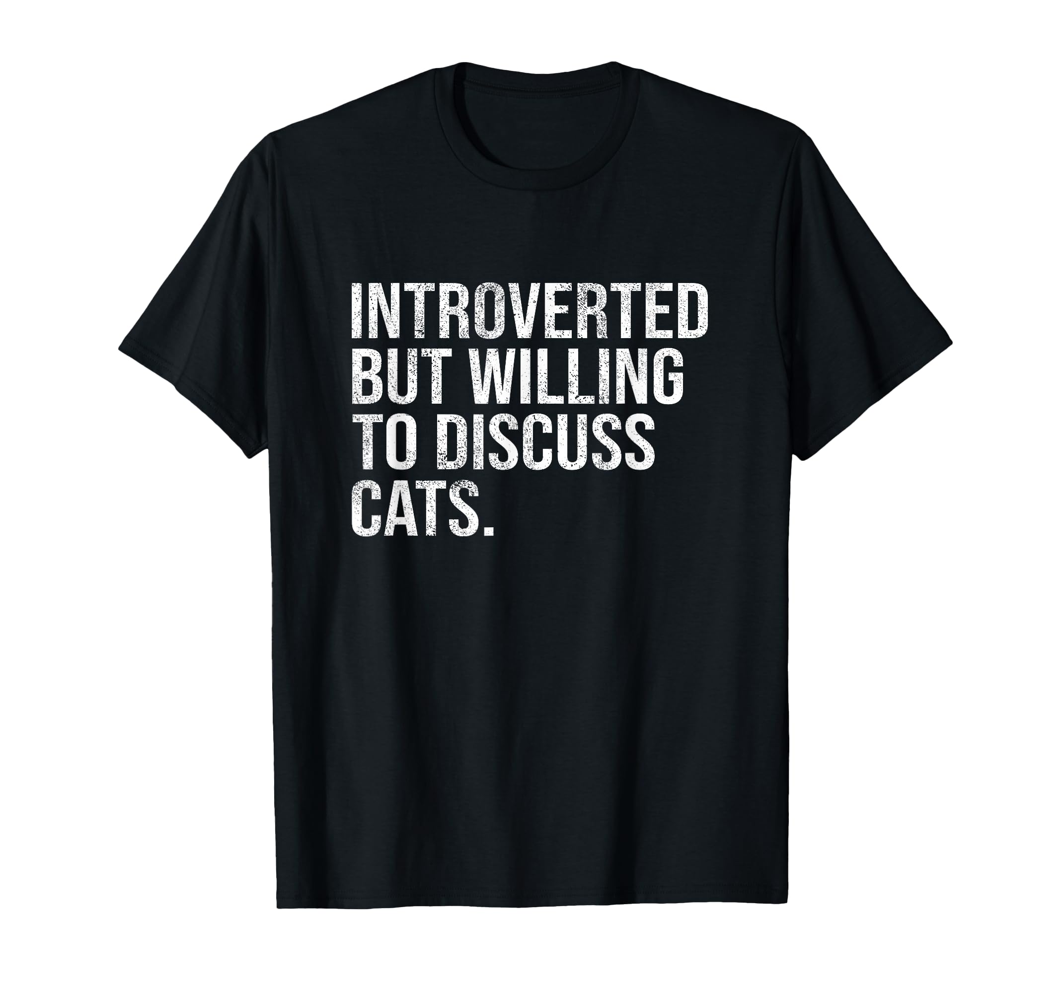 Introverted But Willing To Discuss T-Shirt - Aesthetic Graphic for Adults - T-Shirt, Sweatshirt, Hoodie