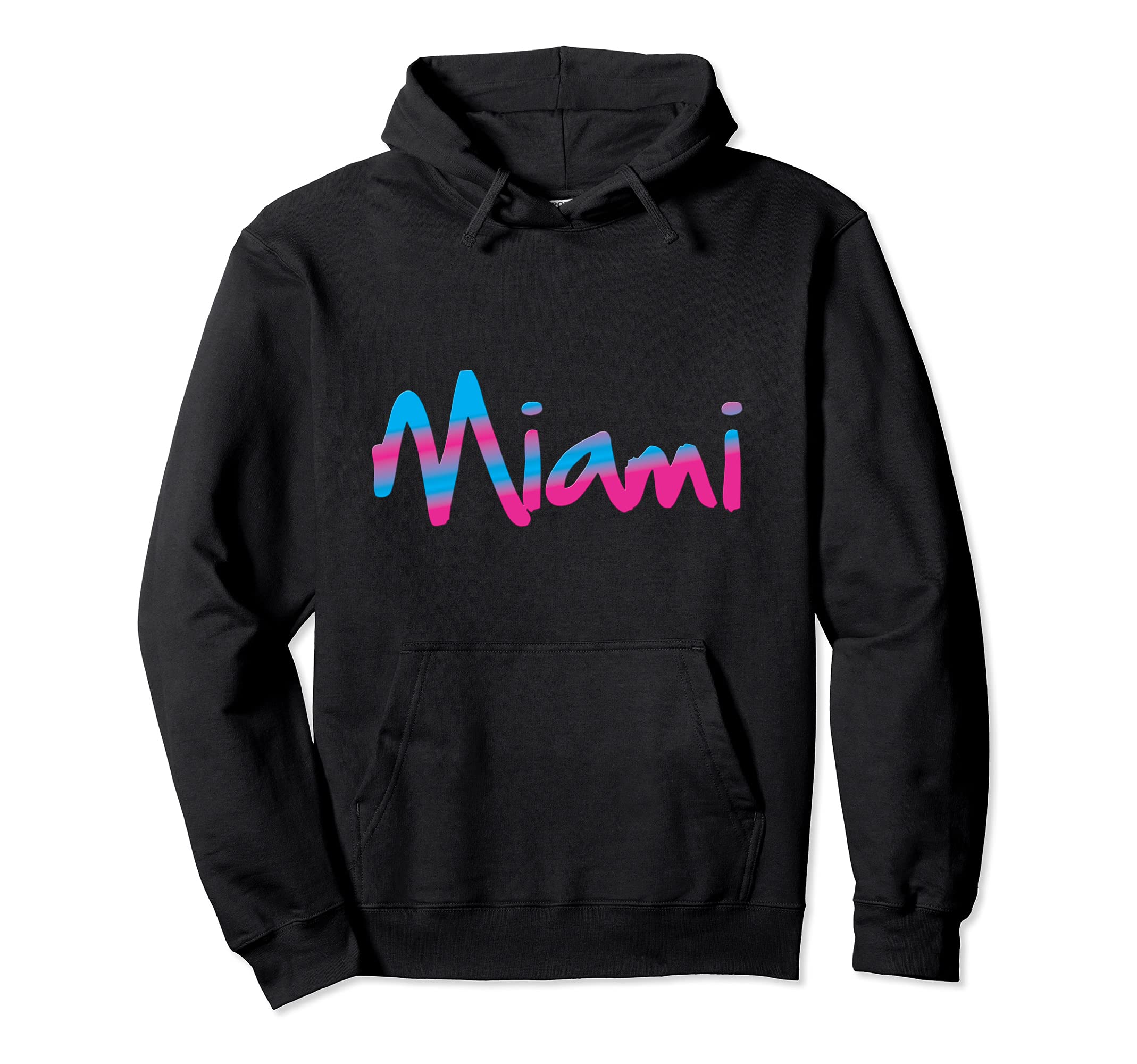 Miami Florida Vaperwave Synthwave 80S 90S Hoodie - Graphic Print Men Women - T-Shirt, Sweatshirt, Hoodie